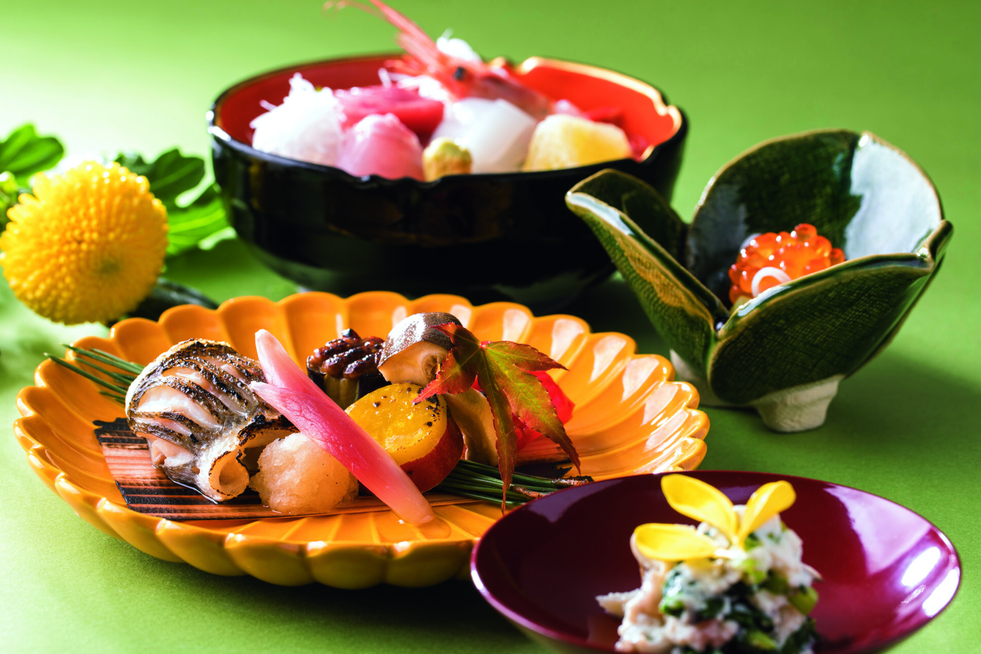 季節の味覚会席“山吹”