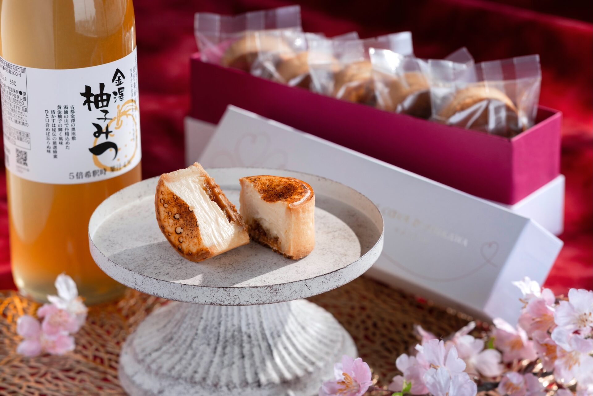 【ご予約がおすすめ】［3月、4月限定］金澤柚子みつのチーズタルト表示