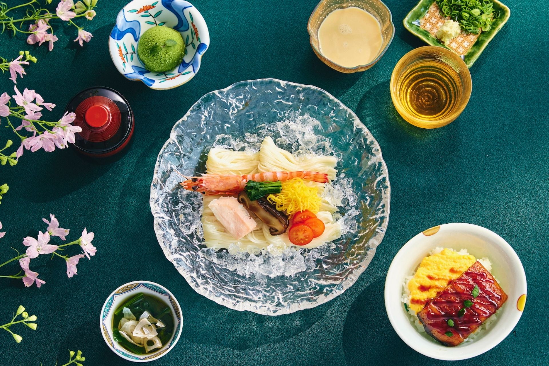 ［平日限定｜一日5食限定］ 涼やか贅沢素麺と国産鰻ご飯膳