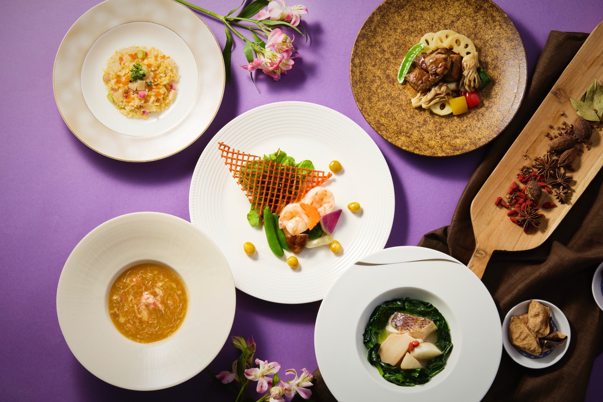 北陸 冬の味覚フェア ディナーコース“花梨”