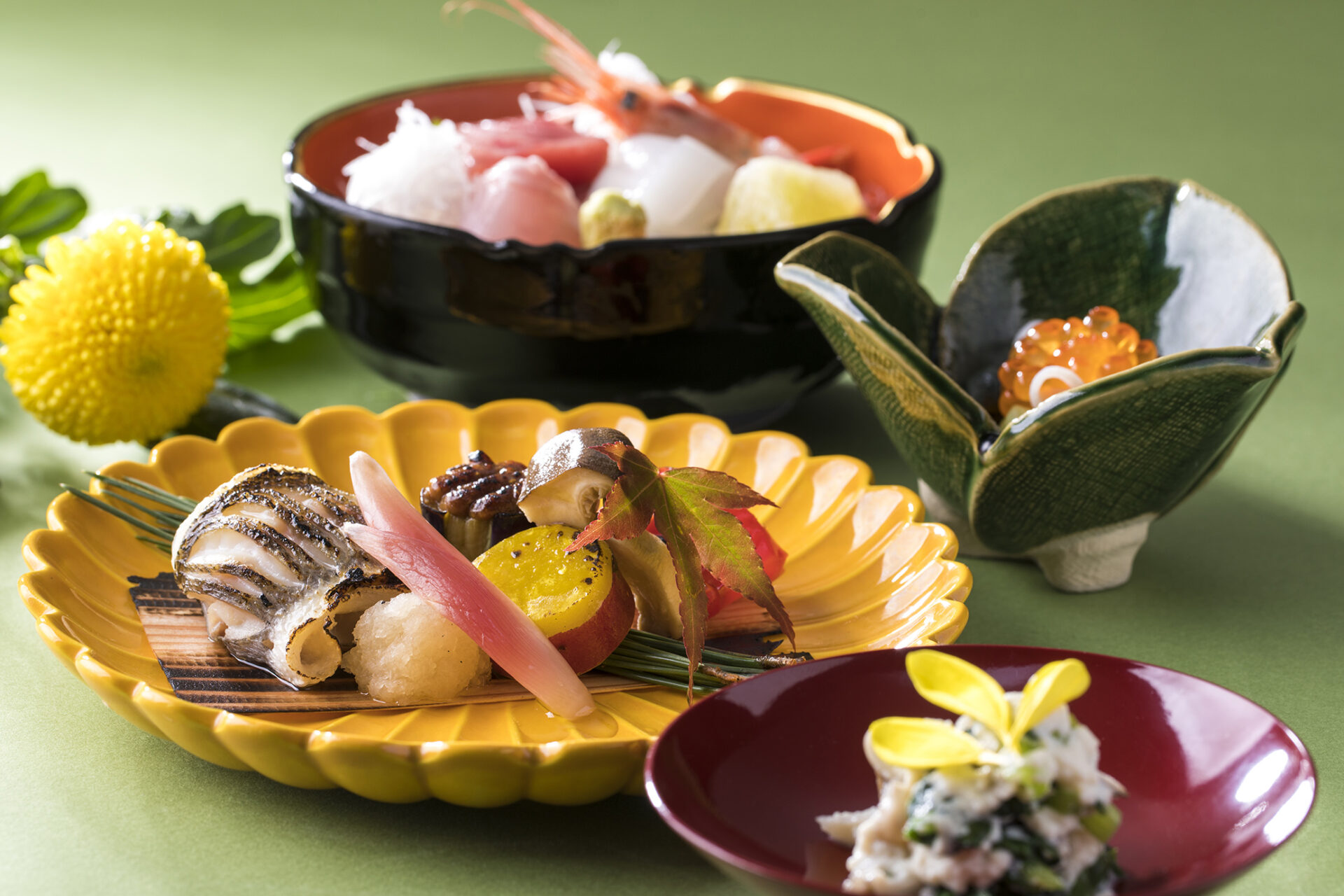 季節の味覚会席“山吹”