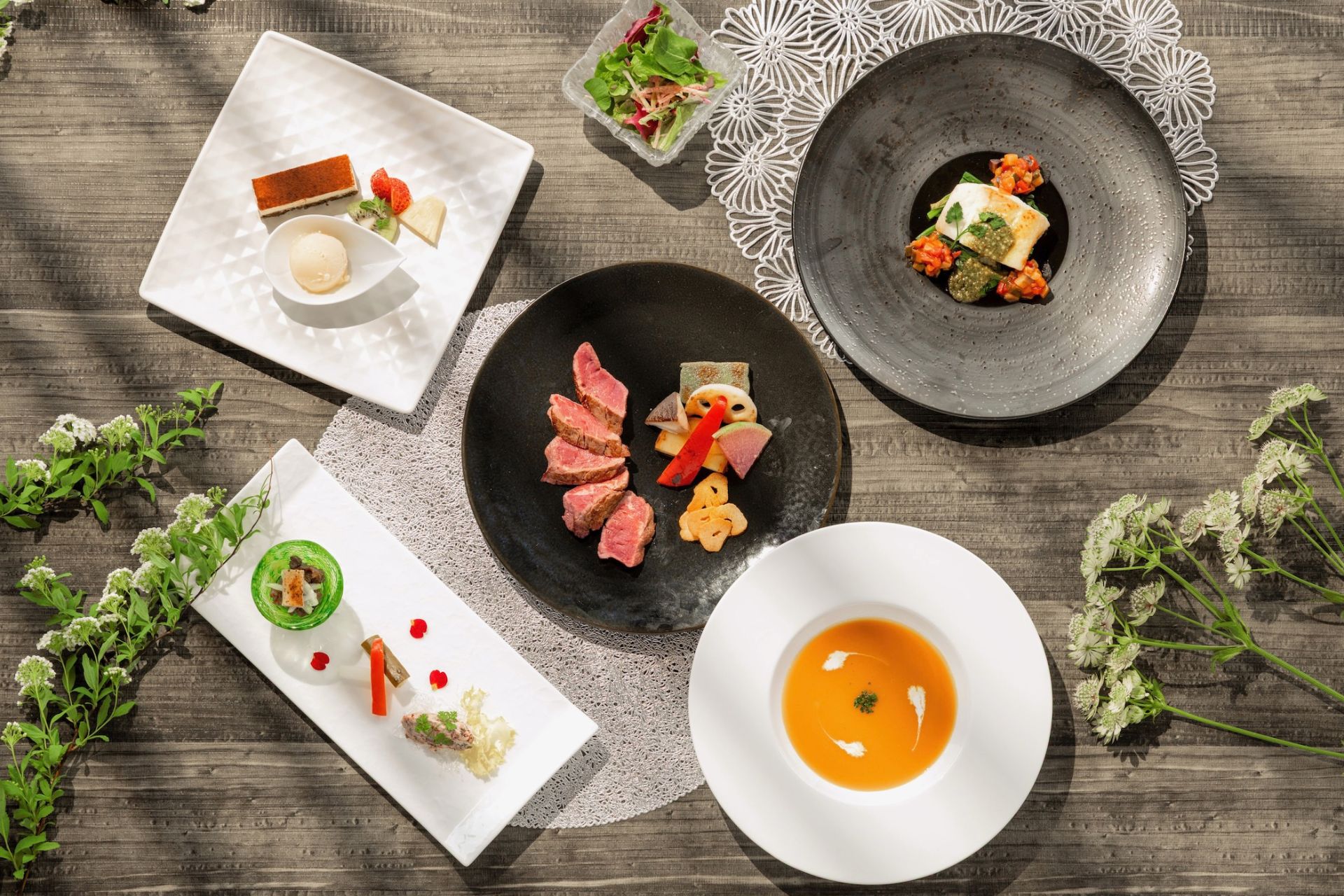 ［5月、6月］季節の創作鉄板コース　彩（IRODORI）